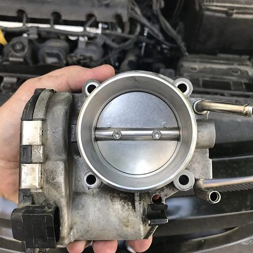 Чистка дроссельной заслонки Chevrolet Aveo