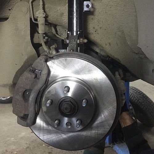 Замена тормозных дисков Сhevrolet Orlando