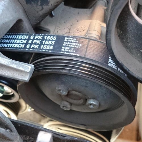 Замена приводного ремня Сhevrolet Сaptiva