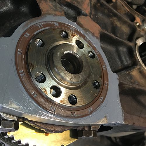 Замена сальника коленвала Chevrolet Lacetti