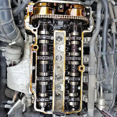 Замена клапанной крышки Chevrolet Aveo.