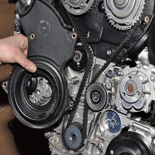 Замена натяжителя ремня Chevrolet Cruze