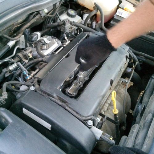 Замена свечей зажигания Chevrolet Aveo