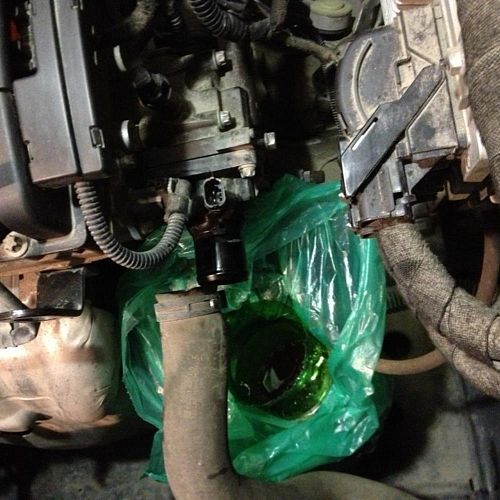 Замена термостата Chevrolet Lacetti